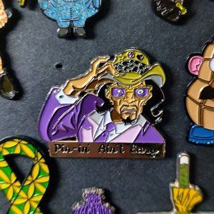 Pimp Pin (Heady Music Festival Collectible Enamel Lapel Metal Rare Find Fun)